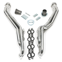 Load image into Gallery viewer, Hedman Hedders 69056 Silver Long-Tube LS Engine Swap Headers For 2WD S10/S15 Trucks for Select Chevrolet Blazer, Chevrolet S10, Chevrolet S10 Blazer, GMC Jimmy, GMC S15, GMC S15 Jimmy, GMC Sonoma, Isuzu Hombre, Oldsmobile Bravada