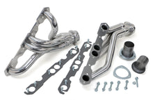 Load image into Gallery viewer, Hedman Hedders 69076 Silver Mid-Length Headers for 67-74 4WD Truck/Blazer w/283-400 (Centered Engine) for Select Chevrolet Blazer, Chevrolet K10 Pickup, Chevrolet K10 Suburban, Chevrolet K20 Pickup, Chevrolet K20 Suburban, GMC Jimmy, GMC K15/K1500