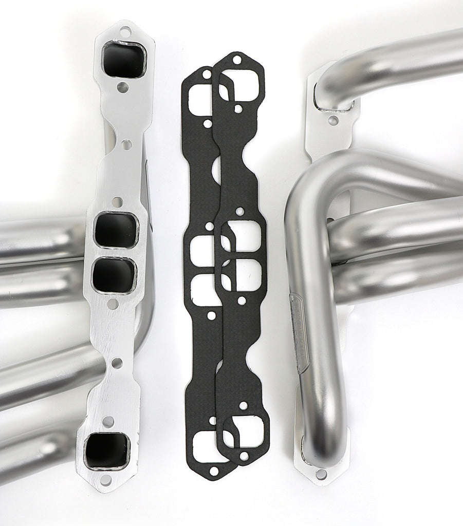 Hedman Hedders 69088 HD Silver Long-Tube Headers For 67-91 GM 283-400 2&4WD Truck/SUV for Select Chevrolet C10, Chevrolet C10 Pickup, Chevrolet C10 Suburban, Chevrolet C20, Chevrolet C20 Pickup, Chevrolet C20 Suburban, Chevrolet C30, Chevrolet C30