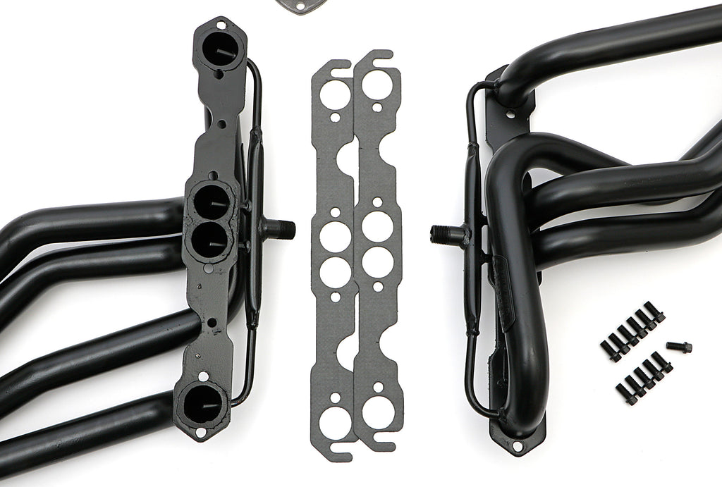 Hedman Hedders 69091 LONG-TUBE E.O. HEADERS For 67-91 GM 283-400 TRUCKS & SUVS With A.I.R. for Select Chevrolet Blazer, Chevrolet C10, Chevrolet C10 Pickup, Chevrolet C10 Suburban, Chevrolet C20, Chevrolet C20 Pickup, Chevrolet C20 Suburban, Chevrolet