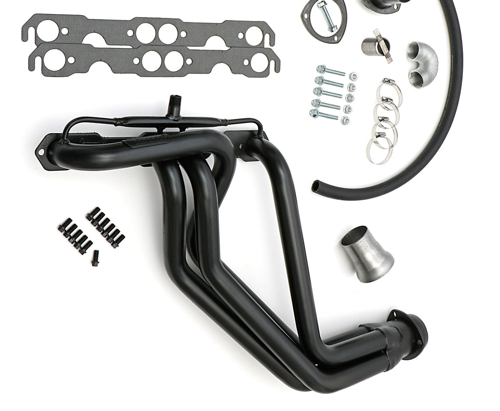 Hedman Hedders 69091 LONG-TUBE E.O. HEADERS For 67-91 GM 283-400 TRUCKS & SUVS With A.I.R. for Select Chevrolet Blazer, Chevrolet C10, Chevrolet C10 Pickup, Chevrolet C10 Suburban, Chevrolet C20, Chevrolet C20 Pickup, Chevrolet C20 Suburban, Chevrolet