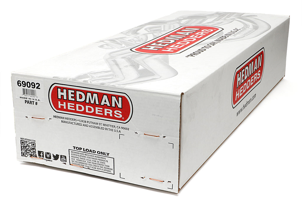 Hedman Hedders 69092 Long-Tube Clutch Clearance Headers For 67-91 GM 283-400 Truck/SUV for Select Chevrolet C10, Chevrolet C10 Pickup, Chevrolet C10 Suburban, Chevrolet C20, Chevrolet C20 Pickup, Chevrolet C20 Suburban, Chevrolet C30, Chevrolet C30