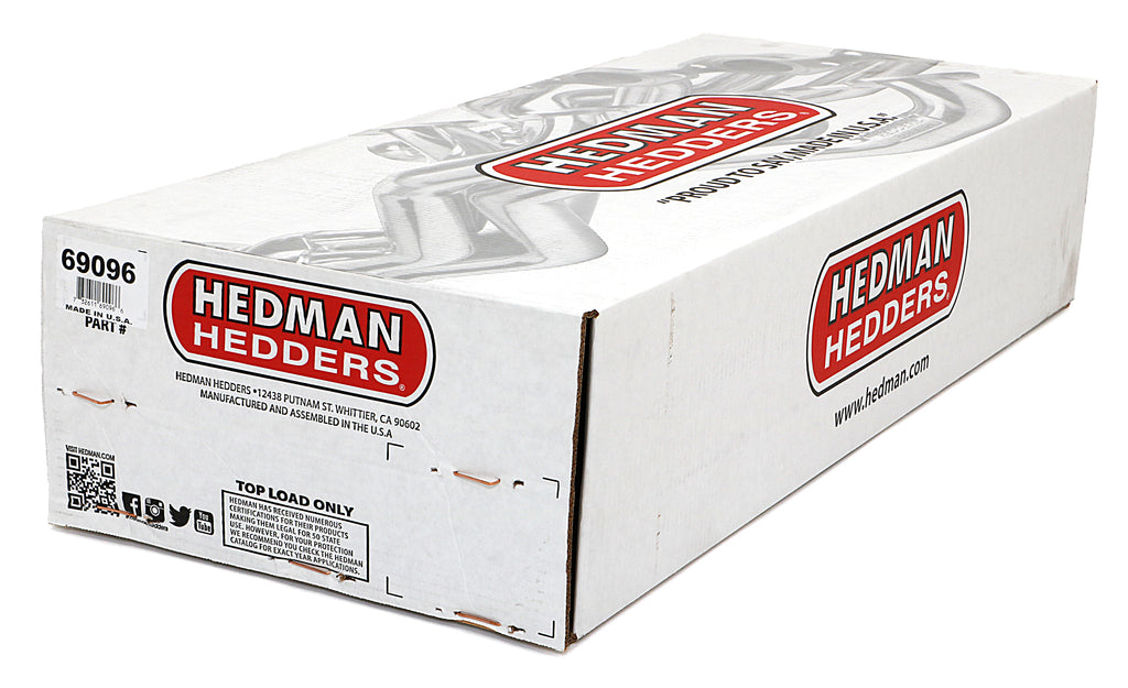 Hedman Hedders 69096 Silver Long-Tube Headers For 67-91 GM 283-400 2WD/4WD Trucks/SUVs for Select Chevrolet C10, Chevrolet C10 Pickup, Chevrolet C10 Suburban, Chevrolet C20, Chevrolet C20 Pickup, Chevrolet C20 Suburban, Chevrolet C30, Chevrolet C30