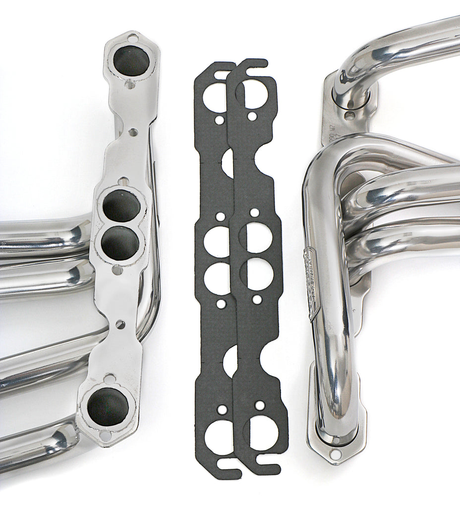 Hedman Hedders 69096 Silver Long-Tube Headers For 67-91 GM 283-400 2WD/4WD Trucks/SUVs for Select Chevrolet C10, Chevrolet C10 Pickup, Chevrolet C10 Suburban, Chevrolet C20, Chevrolet C20 Pickup, Chevrolet C20 Suburban, Chevrolet C30, Chevrolet C30