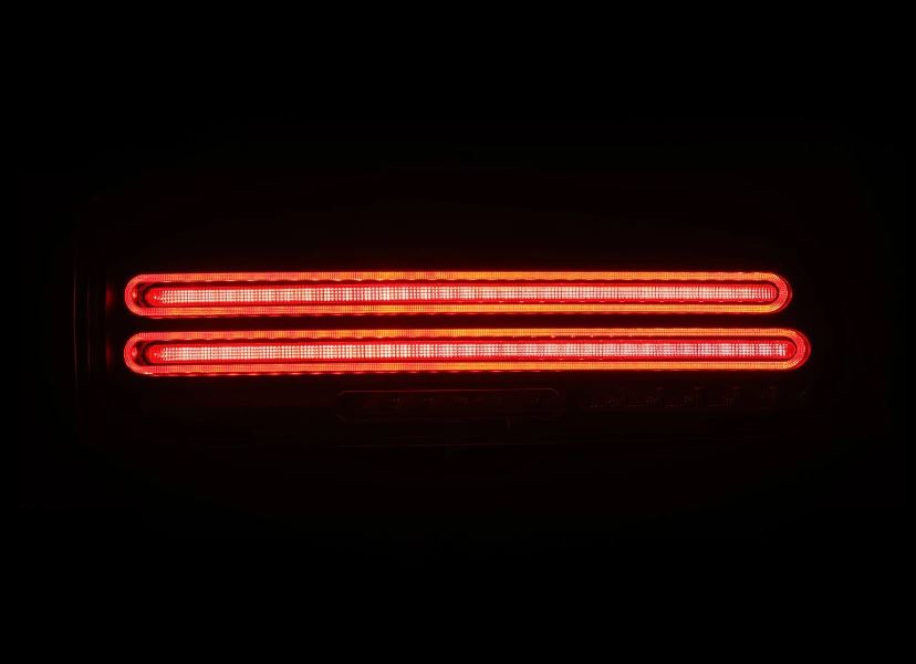 AlphaRex 691010 Prismatic LED Taillights Black for Select Nissan Z
