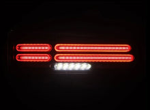 Load image into Gallery viewer, AlphaRex 691010 Prismatic LED Taillights Black for Select Nissan Z