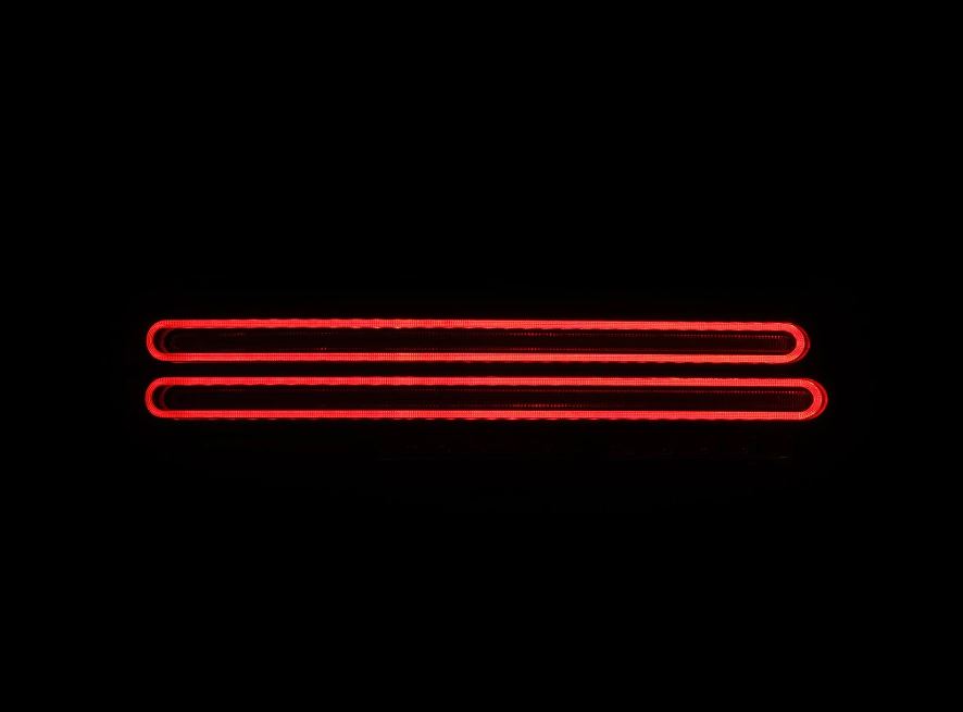 AlphaRex 691020 Prismatic LED Taillights Alpha-Black for Select Nissan Z