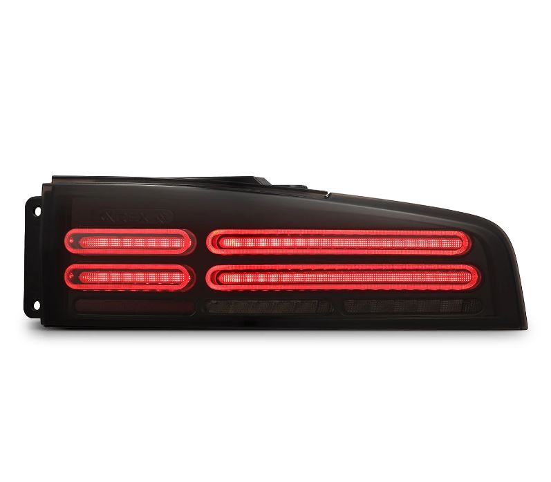 AlphaRex 691022 Prismatic LED Taillights Alpha-Black for Select Nissan Z