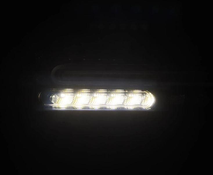 AlphaRex 691022 Prismatic LED Taillights Alpha-Black for Select Nissan Z