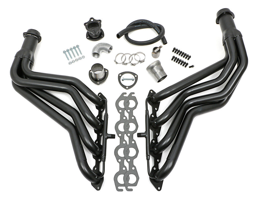 Hedman Hedders 69111 LONG-TUBE E.O. HEADERS For 67-91 GM 396-454 TRUCKS With A.I.R. for Select Chevrolet Blazer, Chevrolet C20, Chevrolet C20 Pickup, Chevrolet C20 Suburban, Chevrolet C30, Chevrolet C30 Pickup, Chevrolet K10, Chevrolet K10 Pickup,