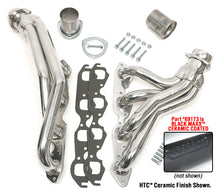 Load image into Gallery viewer, Hedman Hedders 69173 BLACK 1-3/4 IN. MID-LENGTH HEADERS For 67-87 2WD GM TRUCKS With 396-502 for Select Chevrolet C10 Pickup, Chevrolet C10 Suburban, Chevrolet C20 Pickup, Chevrolet C20 Suburban, Chevrolet C30 Pickup, GMC C15/C1500 Suburban, GMC