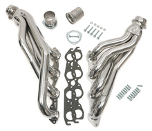 Load image into Gallery viewer, Hedman Hedders 69196 SILVER 2 IN MID-LENGTH HEADERS For 67-87 2WD GM TRUCK/SUV With 396-502 for Select Chevrolet C10 Pickup, Chevrolet C10 Suburban, Chevrolet C20 Pickup, Chevrolet C20 Suburban, Chevrolet C30 Pickup, GMC C15/C1500 Suburban, GMC C25/C2500