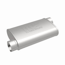 Load image into Gallery viewer, MagnaFlow Exhaust Products 11239 Straight-Through Performance Muffler; 3in. Offset/Offset; 4x14x9 Body