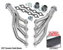 Load image into Gallery viewer, Hedman Hedders 69203 MID-LENGTH LS SWAP HEADERS; CHEVY/GMC 1988-98 2WD 1/2 TON TRUCK/SUV- BLACK-MAXX for Select Chevrolet C1500, Chevrolet C1500 Suburban, Chevrolet R10 Suburban, Chevrolet R1500 Suburban, Chevrolet Tahoe, GMC C1500, GMC C1500 Suburban,