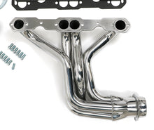 Load image into Gallery viewer, Hedman Hedders 69236 SILVER LONG-TUBE HEADERS For 67-91 GM 4WD TRUCKS/SUVS With 283-400 for Select Chevrolet Blazer, Chevrolet K10, Chevrolet K10 Pickup, Chevrolet K10 Suburban, Chevrolet K1500, Chevrolet K20, Chevrolet K20 Pickup, Chevrolet K20