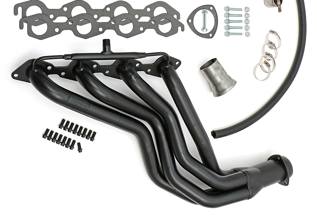 Hedman Hedders 69281 LONG-TUBE E.O. HEADERS For '82-87 4WD GM TRUCK/BLAZER 396-502 With A.I.R. for Select Chevrolet K20 Suburban, Chevrolet V20 Suburban, Chevrolet V2500 Suburban