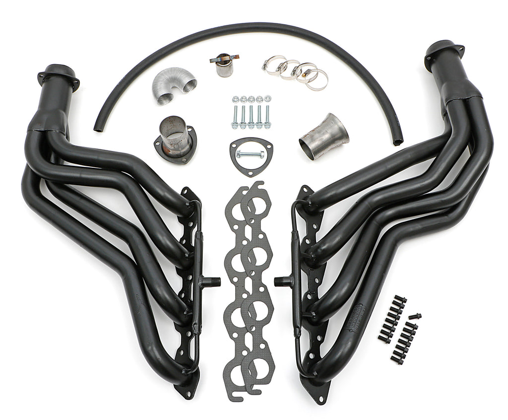 Hedman Hedders 69281 LONG-TUBE E.O. HEADERS For '82-87 4WD GM TRUCK/BLAZER 396-502 With A.I.R. for Select Chevrolet K20 Suburban, Chevrolet V20 Suburban, Chevrolet V2500 Suburban
