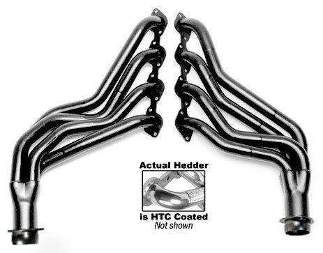Hedman Hedders 69286 SILVER LONG-TUBE HEADERS For 396-502 IN 82-87 GM 4WD TRUCK/BLAZER for Select Chevrolet K10 Pickup, Chevrolet K20 Pickup, Chevrolet K20 Suburban, Chevrolet V20 Suburban, Chevrolet V2500 Suburban, GMC K15/K1500 Pickup, GMC K25/K2500