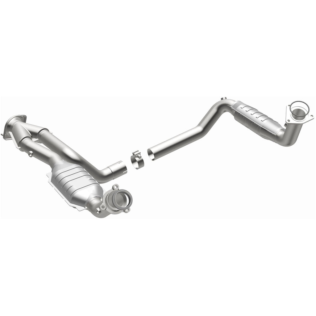 MagnaFlow Exhaust Products 51097 OEM Grade Direct-Fit Catalytic Converter for Select Cadillac Escalade, Chevrolet Avalanche 1500, Chevrolet Silverado 1500, Chevrolet Silverado Classic, Chevrolet Silverado 2500, Chevrolet Suburban 1500, Chevrolet Tahoe,