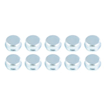 Load image into Gallery viewer, CURT 693794 Press-In Dust Cap, 1.99" Diameter, 2,200-4,400-lb. Axles, Non-Lubed, 10 Pack
