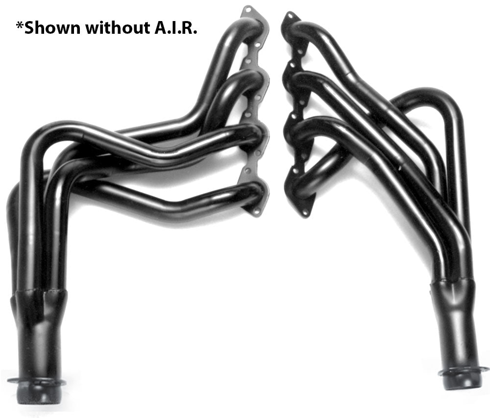 Hedman Hedders 69381 LONG-TUBE E.O. HEADERS For '67-91 GM 1 TON 4WD 7.4L TRUCKS With A.I.R. for Select Chevrolet K30, Chevrolet K3500, GMC K3500