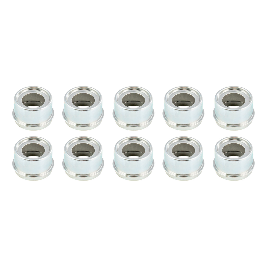 CURT 693824 Press-In Dust Cap, 1.99" Diam., 2,200-4,400-lb. Axles, Super Lube, 10 Pack