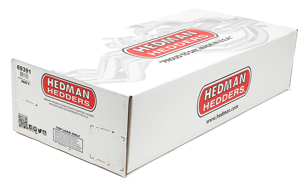 Hedman Hedders 69391 LONG-TUBE E.O. HEADERS For 1988-95 GM 4WD 7.4L TRUCKS With A.I.R. for Select Chevrolet K2500, Chevrolet K3500, GMC K2500, GMC K3500