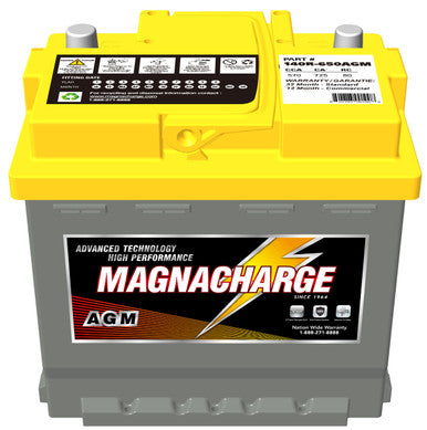 Magnacharge 140R-650AGM Battery, AGM, BCI Group 140R, CCA 570