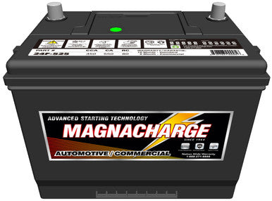 Magnacharge 24F-525 Battery, Top Terminal, BCI Group 24F, CCA 450