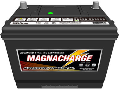 Magnacharge 24F-925 Battery, Top Terminal, BCI Group 24F, CCA 750
