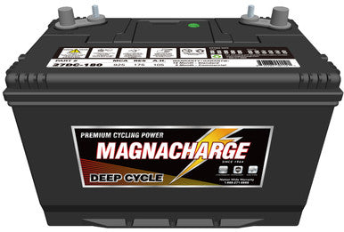 Magnacharge 27DC-180 Deep Cycle Battery, BCI Group 27, CCA 925