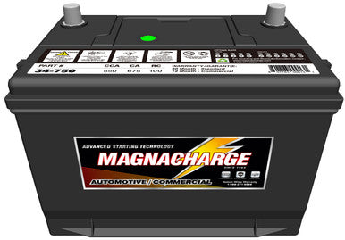 Magnacharge 34-750 Battery, Top Terminal, BCI Group 34, CCA 550