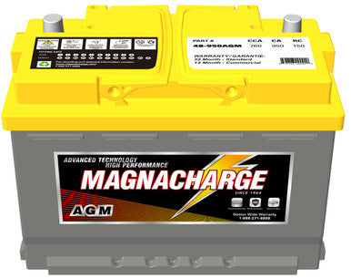 Magnacharge 48-950AGM Battery, AGM, BCI Group 48, CCA 760