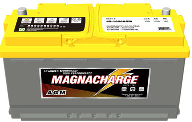 Magnacharge 49-1050AGM Battery, AGM, BCI Group 49, CCA 850