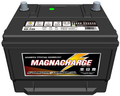Magnacharge 59-735 Battery, Top Terminal, BCI Group 59, CCA 560