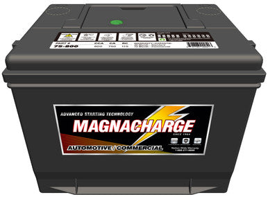 Magnacharge 75-800 Battery, Side Terminal, BCI Group 75, CCA 600