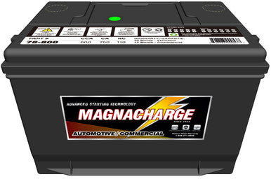 Magnacharge 78-800 Battery, Side Terminal, BCI Group 78, CCA 600