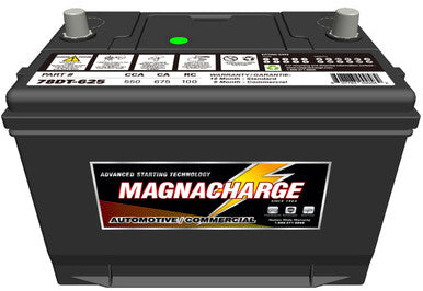 Magnacharge 78DT-625 Battery, Dual Terminal (Top/Side), BCI Group 78, CCA 550