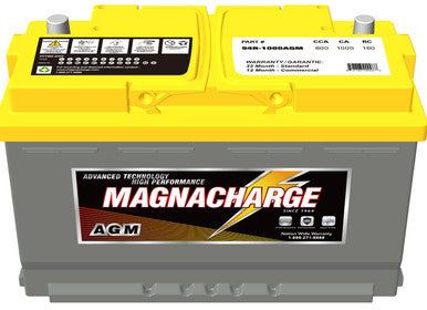 Magnacharge 94R-1000AGM Battery, AGM, BCI Group 94R, CCA 800
