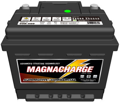 Magnacharge 99R-560 Battery, Top Terminal, BCI Group 67R, CCA 450