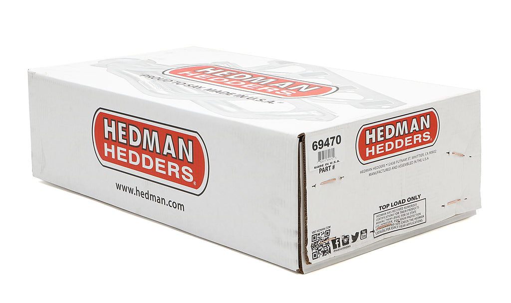 Hedman Hedders 69470 MID-LENGTH E.O. HEADERS, '88-98 1/2-3/4 TON GM TRUCKS With 5.0-5.7L for Select Chevrolet C1500, Chevrolet C1500 Suburban, Chevrolet C2500, Chevrolet C2500 Suburban, Chevrolet K1500, Chevrolet K1500 Suburban, Chevrolet K2500,