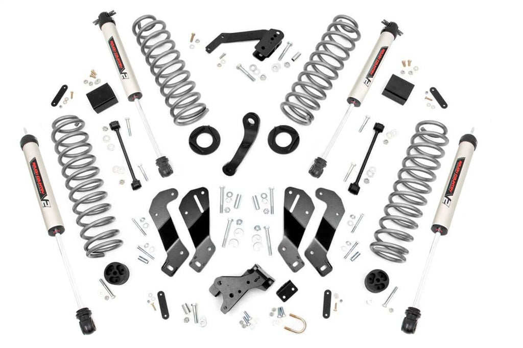 Rough Country 69470 Suspension Lift Kit for Select Jeep Wrangler, Jeep Wrangler JK