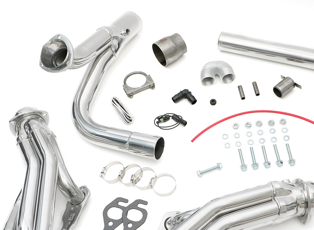 Hedman Hedders 69476 SILVER MID-LENGTH E.O. HEADERS, 88-98 1/2-3/4 TON GM TRUCKS 5.0-5.7L for Select Chevrolet C1500, Chevrolet C1500 Suburban, Chevrolet C2500, Chevrolet C2500 Suburban, Chevrolet K1500, Chevrolet K1500 Suburban, Chevrolet K2500,
