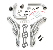 Load image into Gallery viewer, Hedman Hedders 69476 SILVER MID-LENGTH E.O. HEADERS, 88-98 1/2-3/4 TON GM TRUCKS 5.0-5.7L for Select Chevrolet C1500, Chevrolet C1500 Suburban, Chevrolet C2500, Chevrolet C2500 Suburban, Chevrolet K1500, Chevrolet K1500 Suburban, Chevrolet K2500,