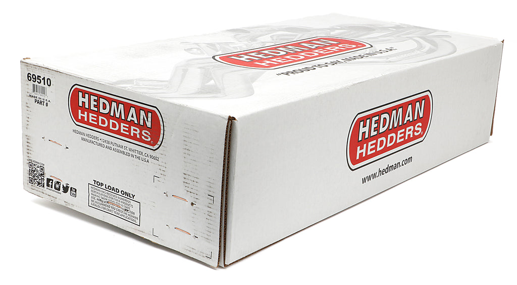 Hedman Hedders 69510 Long-Tube Engine Swap Headers For SB Chevy in '76-86 JEEP CJ for Select Jeep CJ5, Jeep CJ7