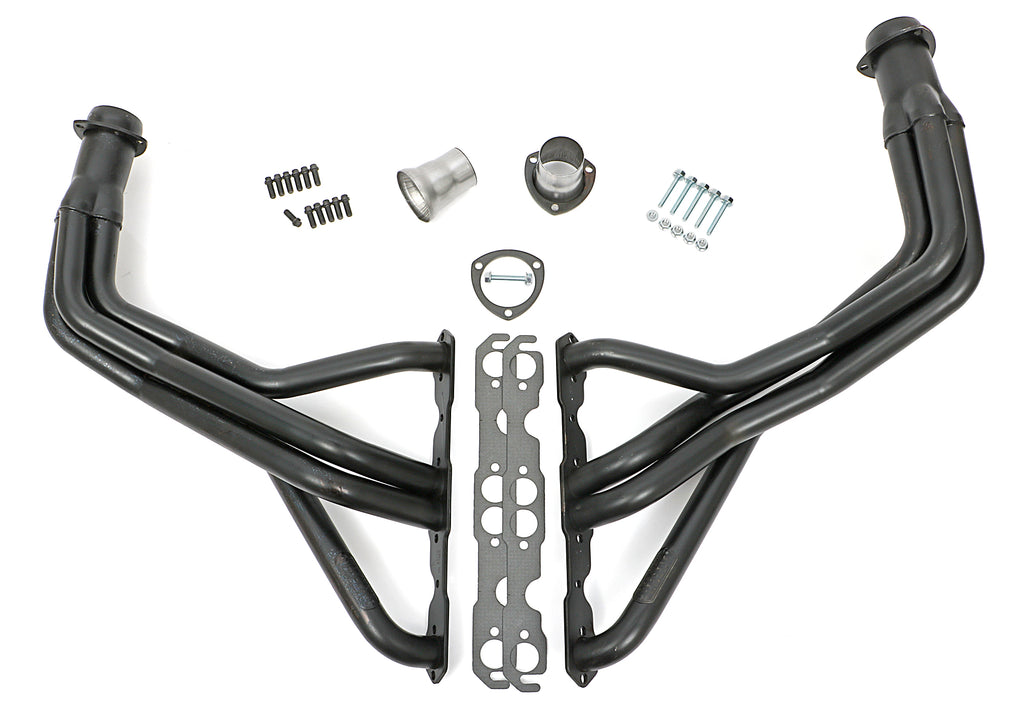 Hedman Hedders 69510 Long-Tube Engine Swap Headers For SB Chevy in '76-86 JEEP CJ for Select Jeep CJ5, Jeep CJ7