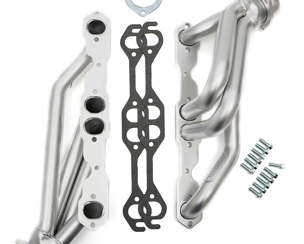 Hedman Hedders 69528 Heavy-Duty ELITE 1-1/2 in. Mid-Length Swap Headers For SB Chevy into 2WD S10 for Select GMC Jimmy