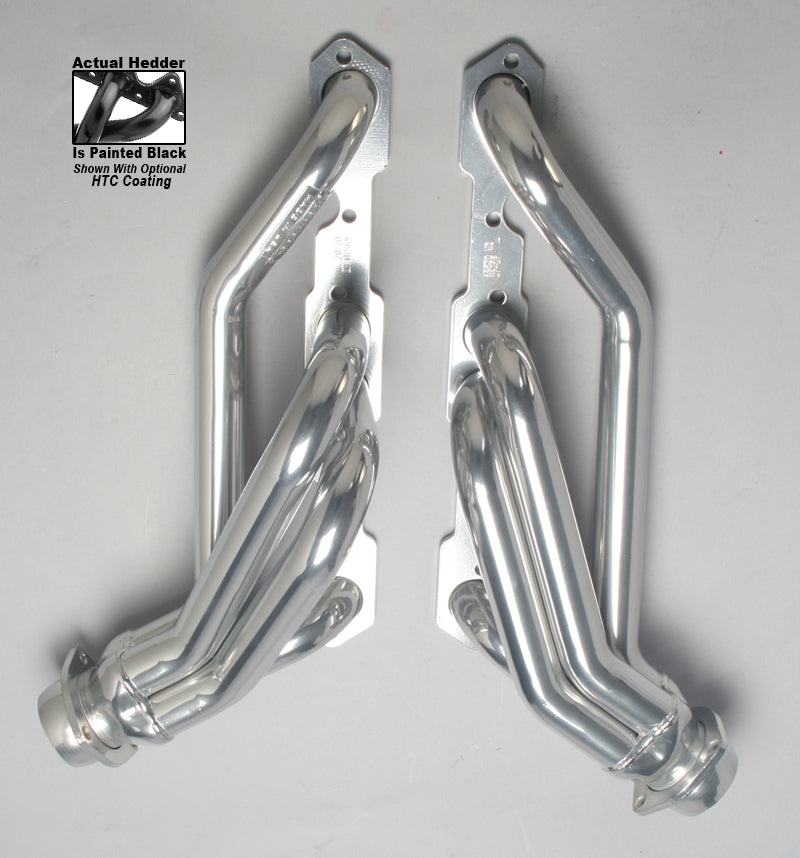 Hedman Hedders 69530 1-1/2 in. Mid-Length Swap Headers, SB Chevy (with ANGLE PLUGS) in 2WD S10 for Select GMC Jimmy