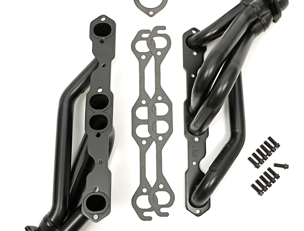 Hedman Hedders 69550 1-1/2 in. Mid-Length Swap Headers For SB Chevy into 4WD S10 for Select Chevrolet S10, Chevrolet S10 Blazer, GMC S15, GMC S15 Jimmy
