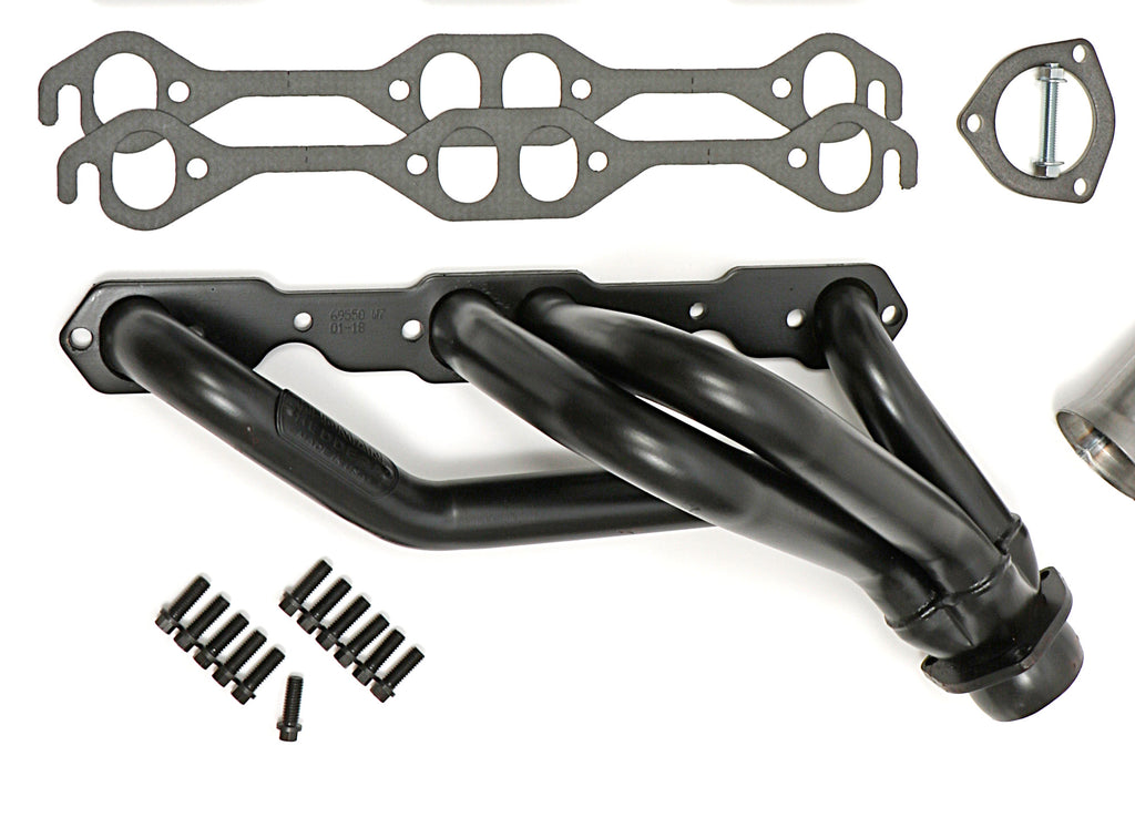 Hedman Hedders 69550 1-1/2 in. Mid-Length Swap Headers For SB Chevy into 4WD S10 for Select Chevrolet S10, Chevrolet S10 Blazer, GMC S15, GMC S15 Jimmy